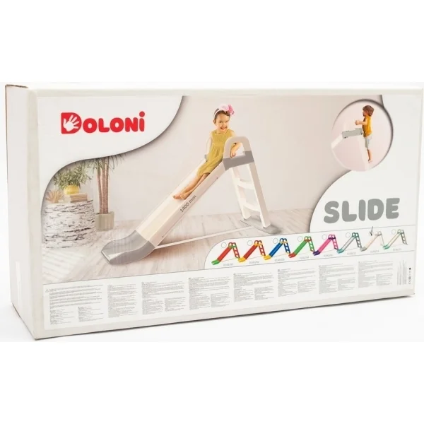 DOLONI Toboggan 140cm beige-turquoise