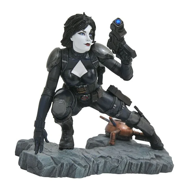 Domino Statue Marvel Comic Premier Collection Diamond Select 21 cm