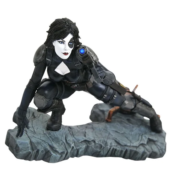 Domino Statue Marvel Comic Premier Collection Diamond Select 21 cm
