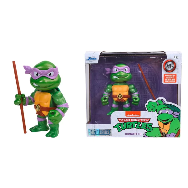 Donatello figurine Diecast Les Tortues Ninja Jada 10 cm