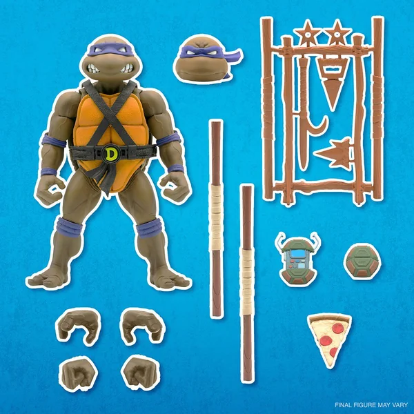 Donatello figurine Ultimate Les Tortues Ninja TMNT Super7 18 cm