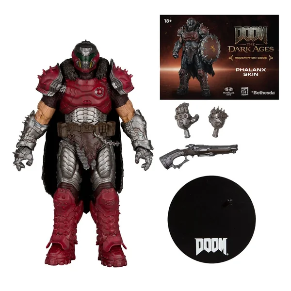 Doom Slayer Phalanx Skin figurine Doom The Dark Ages McFarlane Toys 18 cm