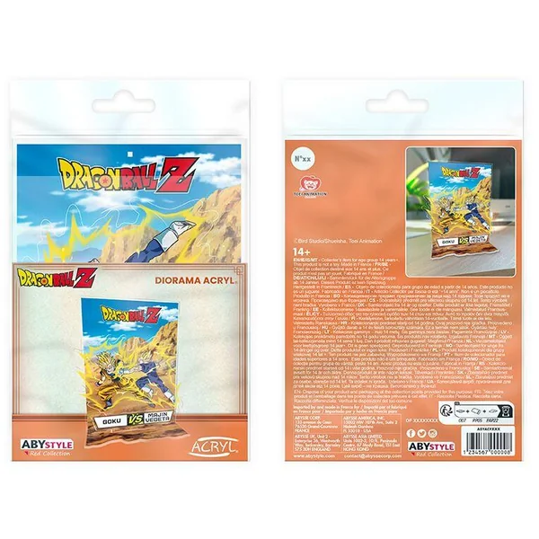 DRAGON BALL - ACRYL® DIORAMA - DBZ/ GOKU VS VEGETA