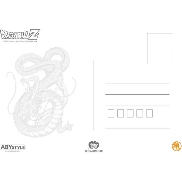 DRAGON BALL CARTES POSTALES SET 1 DBZ 14.8X10.5