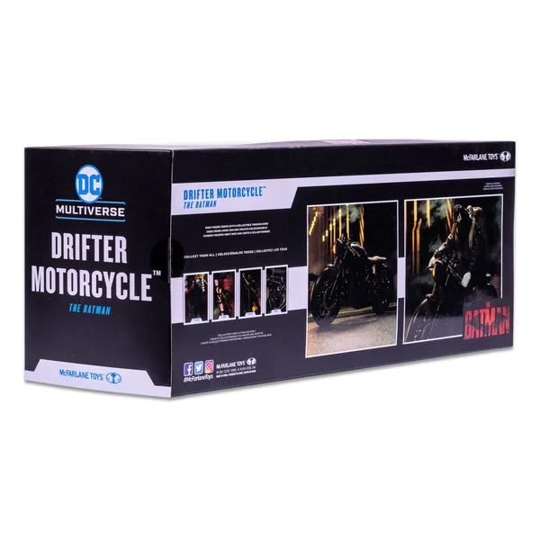 Drifter Motorcycle Véhicule PVC The Batman DC Multiverse McFarlane Toys