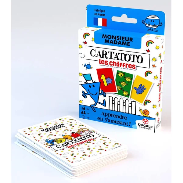 DUCALE - CARTATOTO CHIFFRE MR MME - ECO FORMAT