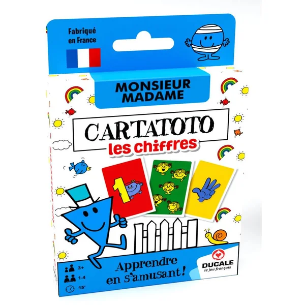 DUCALE - CARTATOTO CHIFFRE MR MME - ECO FORMAT