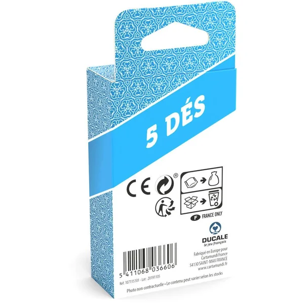 DUCALE - YAMS 5DES 18MM -