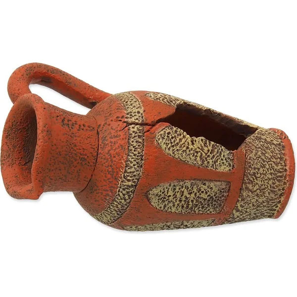 Décoration Aqua Excellent Amphore orange 8,2x6,8x13cm