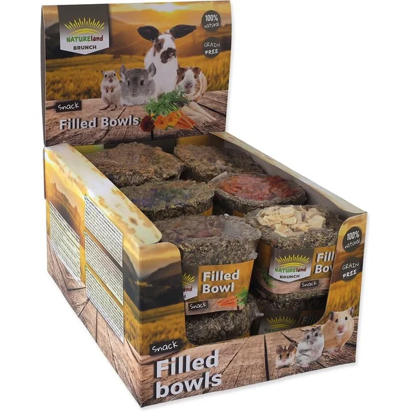 Délice Nature Land Brunch Chutné košíčky Displej 75g 12pcs