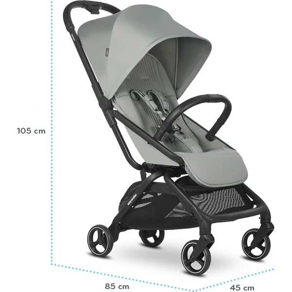 EASYWALKER Poussette sportive Rockey S Pure Black