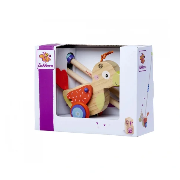 Eichhorn - Duck with push function - Push & Pull Toys - Push & Pull Toys