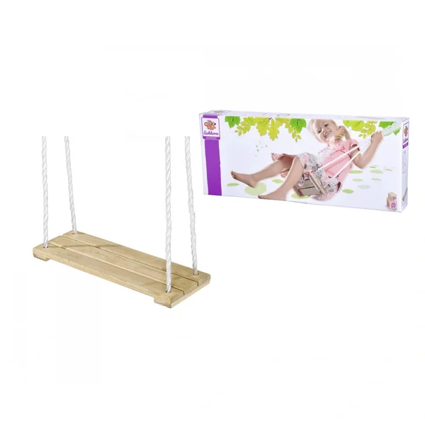 Eichhorn Outdoor Wooden Swing 60 kg - Outdoor Play Equipment