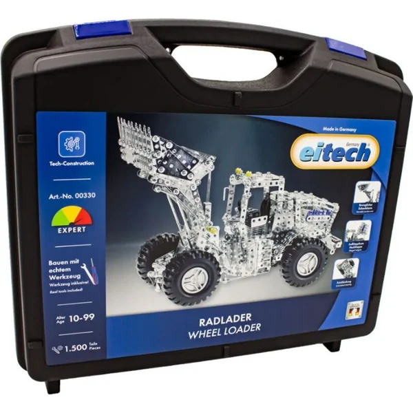 EITECH kit de construction Chargeuse sur pneus 1500 pièces