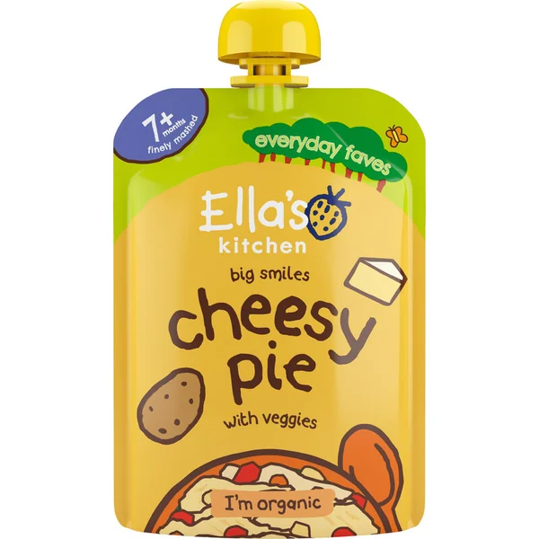 Ella's Kitchen BIO Tarte au fromage avec légumes (130 g)