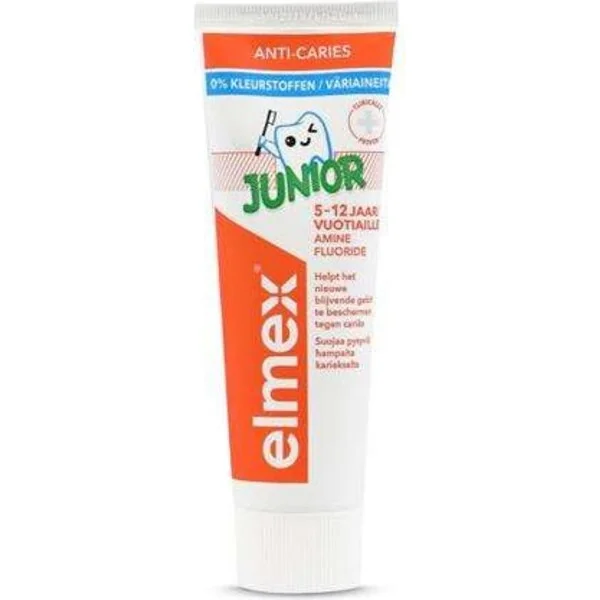 Elmex Junior dentifrice 6-12 ans 75ml