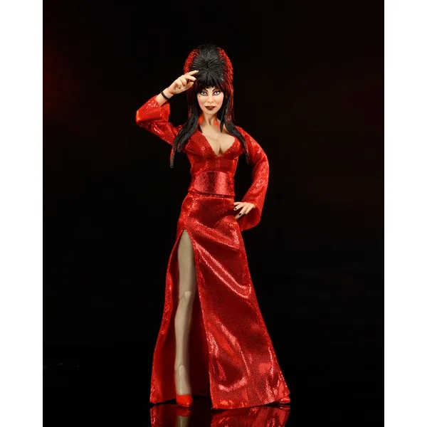 Elvira Clothed Red, Fright, and Boo figurine Elvira Mistress of the Dark Neca 20 cm
