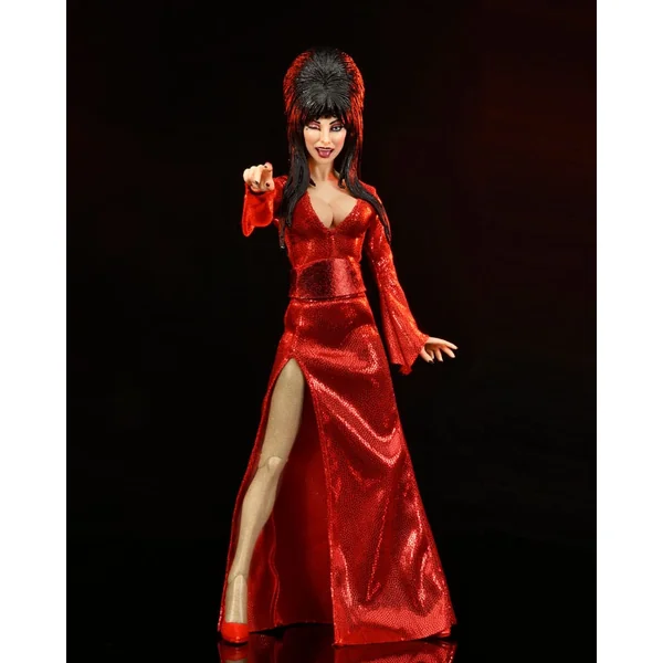 Elvira Clothed Red, Fright, and Boo figurine Elvira Mistress of the Dark Neca 20 cm