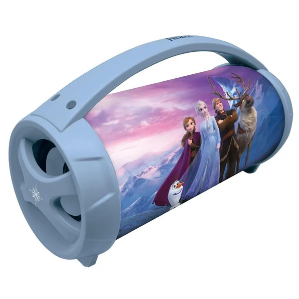 ENCEINTE BLUETOOTH® SANS-FIL LUMINEUSE AVEC MICRO LA REINE DES NEIGES
