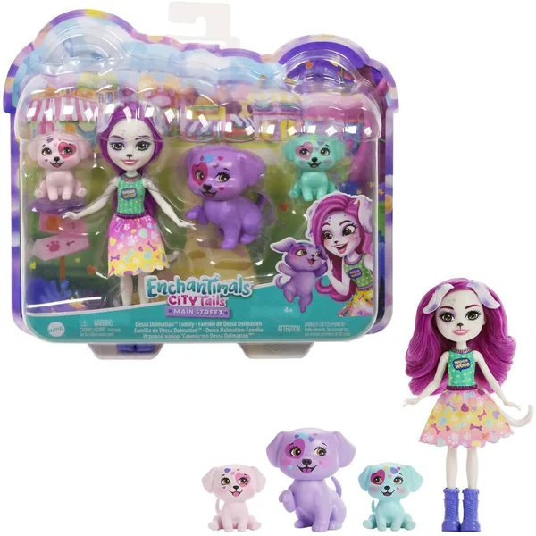 ENCHANTIMALS - FAMILLE - MINI POUPEE 15 CM
