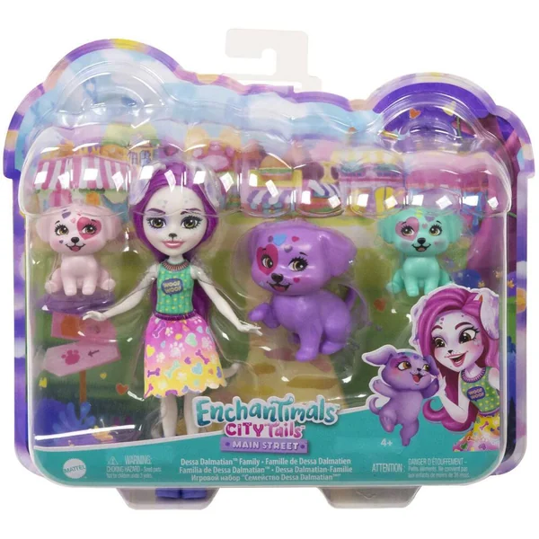 ENCHANTIMALS - FAMILLE - MINI POUPEE 15 CM