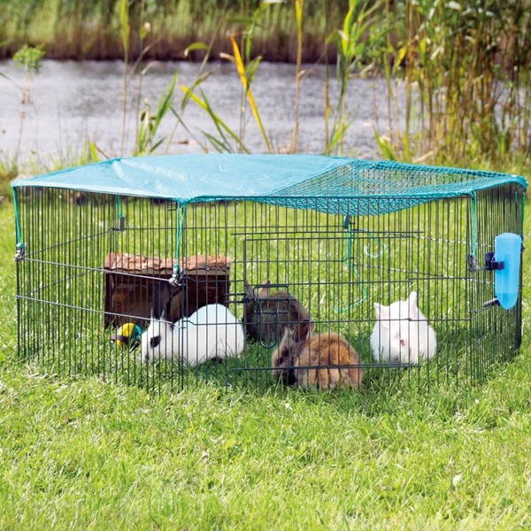 Enclos Trixie pour petits animaux avec filet 58x38cm (6 pièces)