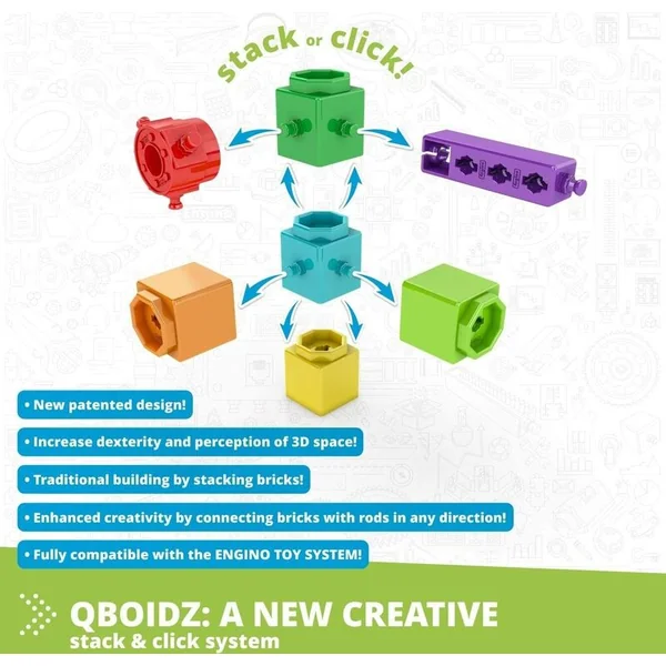 Engino Creative engineering 10 en 1 : maker junior