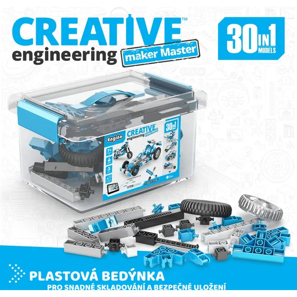 Engino Creative engineering 30 in 1 : maître créateur