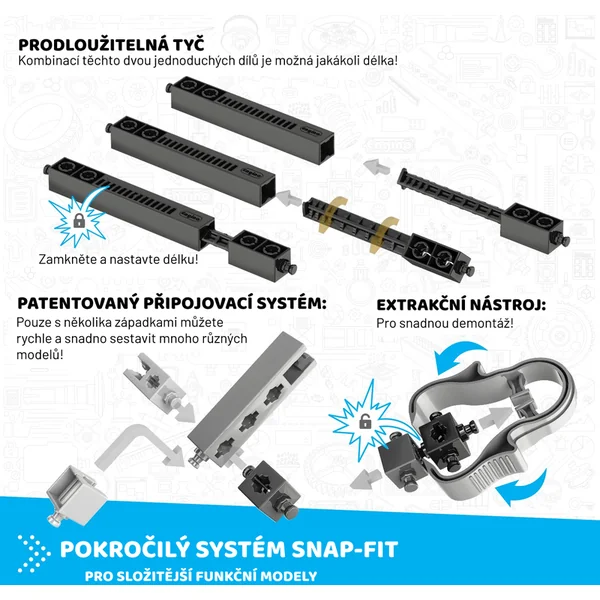 Engino Creative engineering 30 in 1 : maître créateur