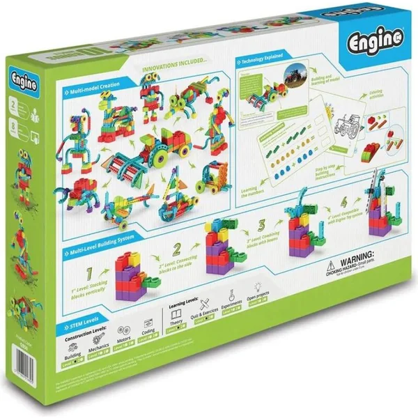 Engino QBOIDZ tracteur de ferme avec 10 modèles bonus