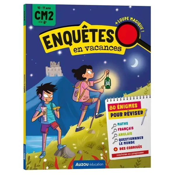 ENQUETES EN VACANCES - DU CM2 A LA 6E