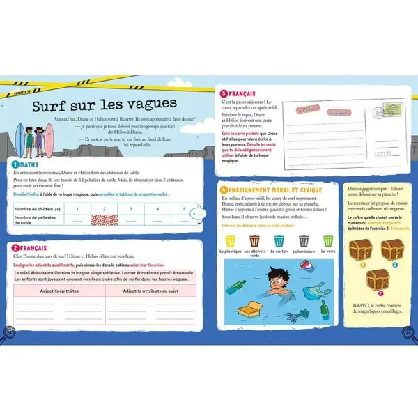 ENQUETES EN VACANCES - DU CM2 A LA 6E