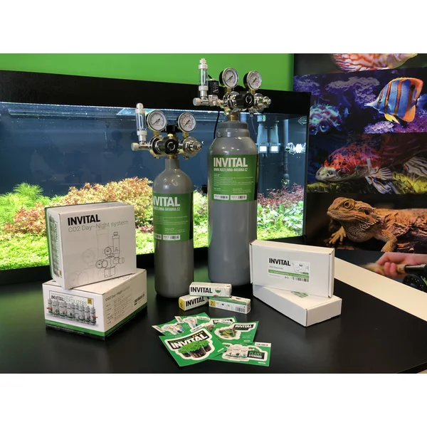 Ensemble complet à deux étages CO2 avec interrupteur nocturne et bouteille de 5l