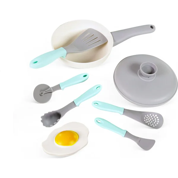 Ensemble de cuisine avec vaisselle