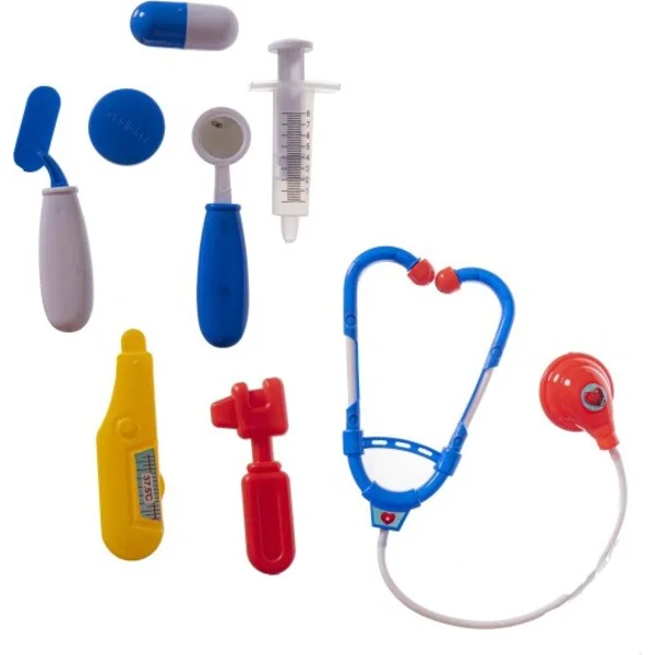 Ensemble de docteur/médecin en plastique dans une mallette en plastique