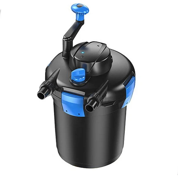 Ensemble de filtration sous pression pour étang jusqu'à 2500l