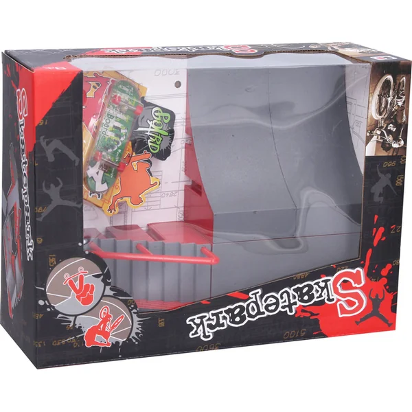 Ensemble de fingerboard avec rampe et escaliers 28,5x20,5x10,5 cm