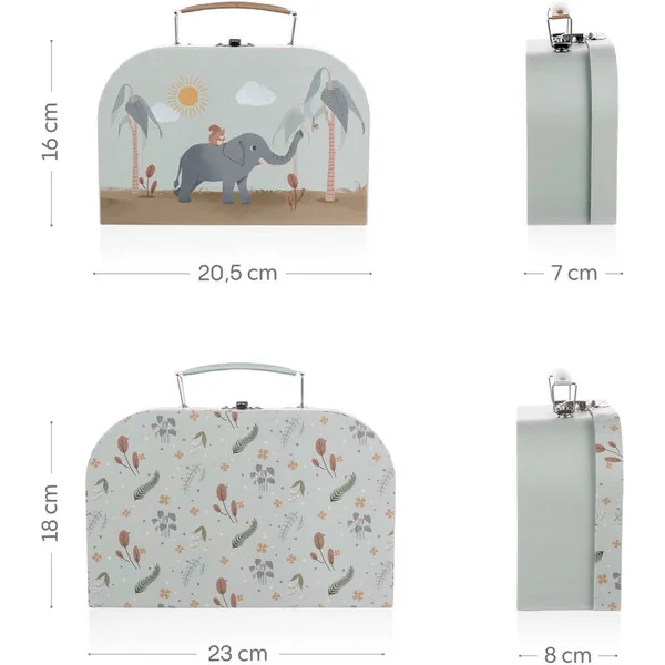 Ensemble de valises pour enfants 2 pièces