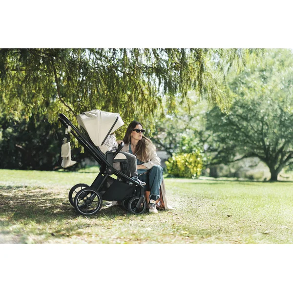 Ensemble poussette sportive Move Cross 5 + nacelle XL 5 + adaptateurs, Boss Grey