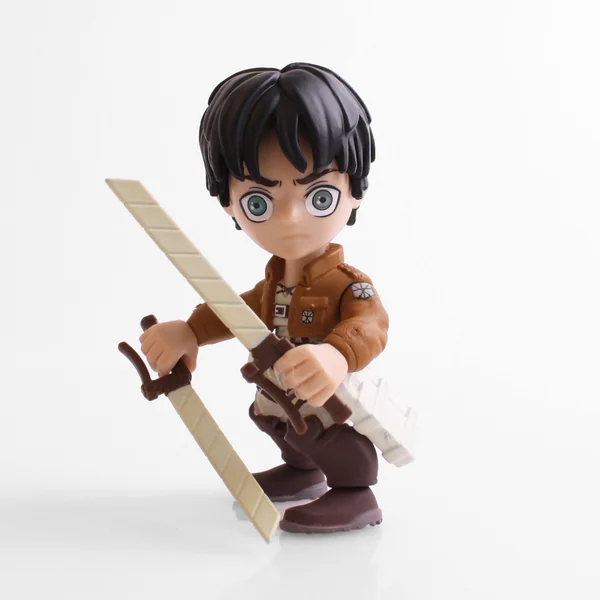 EREN & ANNIE PACK 2 FIGURINES ATTACK ON TITAN SDDC 2017 LOYAL SUBJECTS 8 CM
