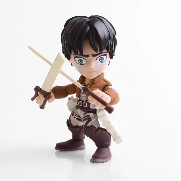 EREN & MIKASA PACK 2 FIGURINES ATTACK ON TITAN SDDC 2017 LOYAL SUBJECTS 8 CM