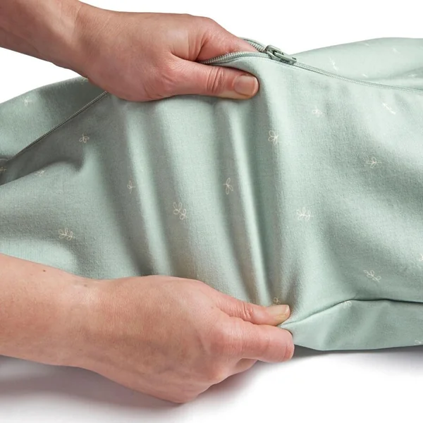 ERGOPOUCH Couverture et sac de couchage 2 en 1 Cocoon Sage 0-3 m, 3-6 kg, 0,2 tog