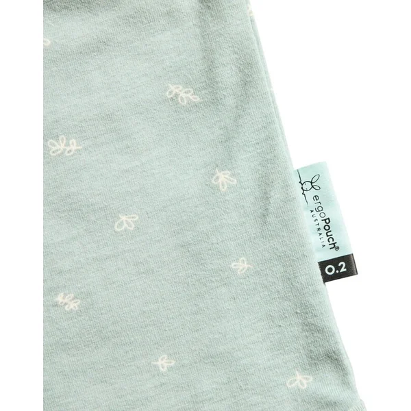 ERGOPOUCH Couverture et sac de couchage 2 en 1 Cocoon Sage 0-3 m, 3-6 kg, 0,2 tog