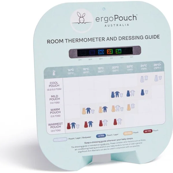 ERGOPOUCH Sac de couchage en coton biologique Jersey Willow 8-24 m, 8-14 kg, 1 tog