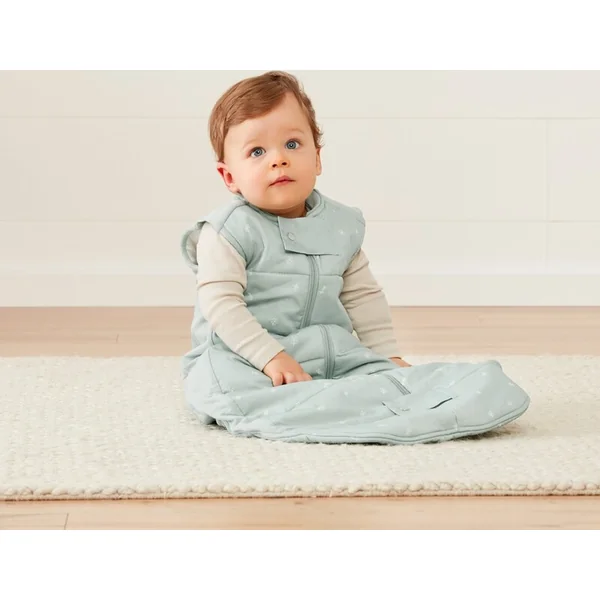 ERGOPOUCH Sac de couchage en coton biologique Sheeting Sage 8-24 m, 8-14 kg, 2,5 tog