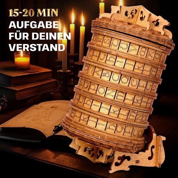 EscapeWelt Casse-tête en bois Cryptex