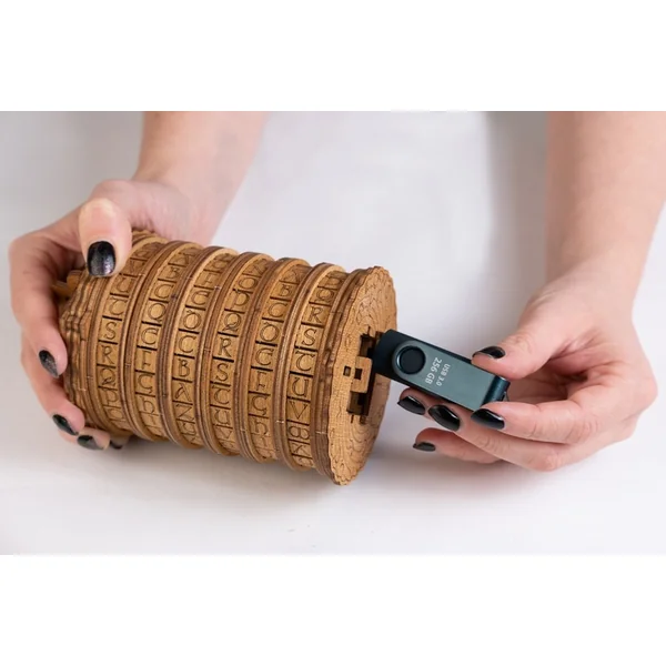 EscapeWelt Casse-tête en bois Cryptex