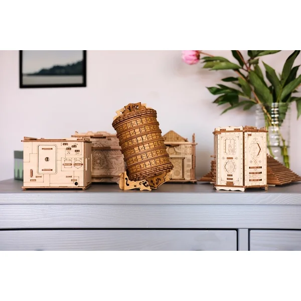 EscapeWelt Casse-tête en bois Cryptex