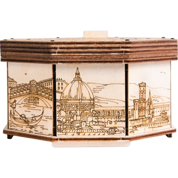 EscapeWelt Puzzle en bois 3D Secret Maze Box