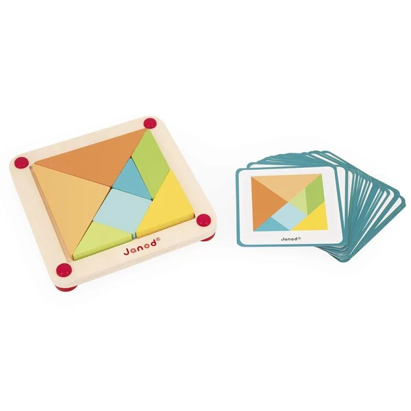 ESSENTIEL - LE TANGRAM - EN BOIS